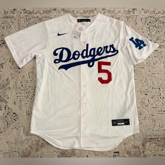 Nike Other - Nike Authentic Los Angeles Dodgers Freddie Freeman #5 White Jersey Men’s Sz: M